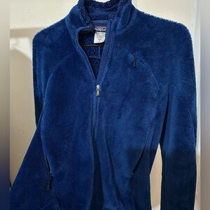 Patagonia Women's Deep Blue Teddy Jacket